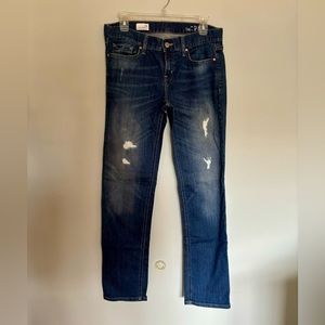 Gap 1969 straight leg distressed jeans 29L